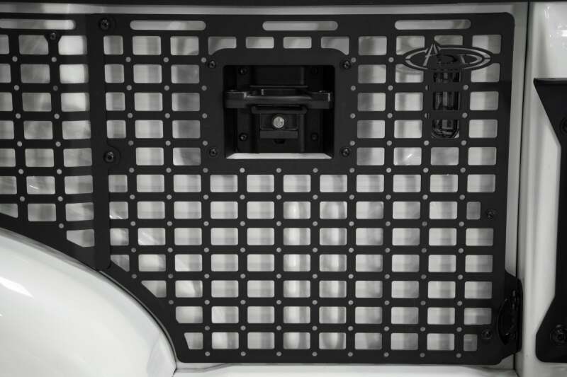 Ford F150 Bed Side Molle Panels - Passenger Side Full Set - Addictive Desert Designs - Hammer Black - `21-`27